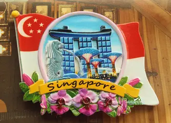 Singapore National Flower Vanda Miss Joaquim Landmarks 3D Resin Souvenir Fridge Magnet Craft
Singapore National Flower Vanda Miss Joaquim Landmarks 3D Resin Souvenir Fridge Magnet Craft