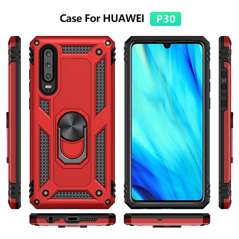 Alxun For Huawei P30 Pro Case Luxe Kickstand Mobiele Telefoon Cover Met Vinger Ring Back Cover Cases For P30 P30Pro P30Lite Case
Alxun For Huawei P30 Pro Case Luxe Kickstand Mobiele Telefoon Cover Met Vinger Ring Back Cover Cases For P30 P30Pro P30Lite Case