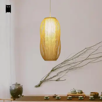 Handmade Bamboo PVC Lantern Shade Pendant Light Fixture Asian Korean Japanese Hanging Lamp Luminaria Indoor Dining Tea Room Bar
Handmade Bamboo PVC Lantern Shade Pendant Light Fixture Asian Korean Japanese Hanging Lamp Luminaria Indoor Dining Tea Room Bar