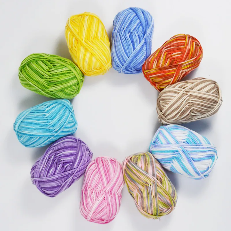 2Balls/lot=100g DIY Milk Cotton Yarn Baby Wool Yarn for Knitting Children Hand Knitted Yarn Knit Blanket Thread Crochet Yarn
2Balls/lot=100g DIY Milk Cotton Yarn Baby Wool Yarn for Knitting Children Hand Knitted Yarn Knit Blanket Thread Crochet Yarn