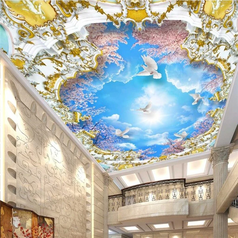 Wellyu голубое небо белые облака Вишневое дерево 3D zenith fresco на заказ большие зеленые обои
Wellyu голубое небо белые облака Вишневое дерево 3D zenith fresco на заказ большие зеленые обои