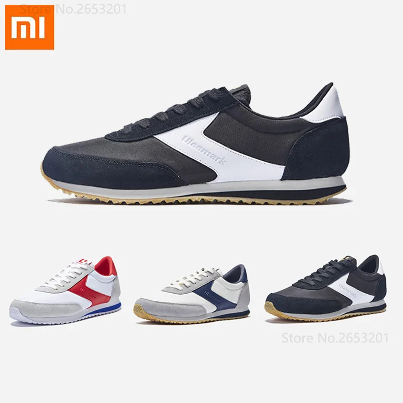 Xiaomi Mijia Uleemark Casual Shoes Retro Light Non-slip Wear-Resistant Fashion Sports Sneakers Soft Breathable Men Running Shoes
Xiaomi Mijia Uleemark Casual Shoes Retro Light Non-slip Wear-Resistant Fashion Sports Sneakers Soft Breathable Men Running Shoes