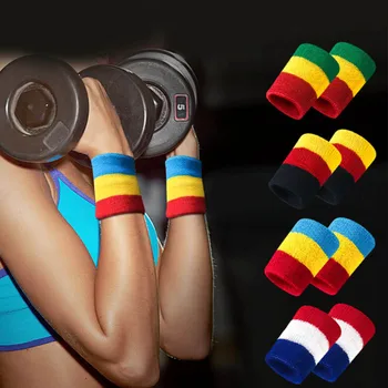 Wrist support Sports Wristband Cotton Sweat-absorbent Basketball Badminton Table Tennis Yoga Warm Breathable Towel Guard Wrist 
Wrist support Sports Wristband Cotton Sweat-absorbent Basketball Badminton Table Tennis Yoga Warm Breathable Towel Guard Wrist