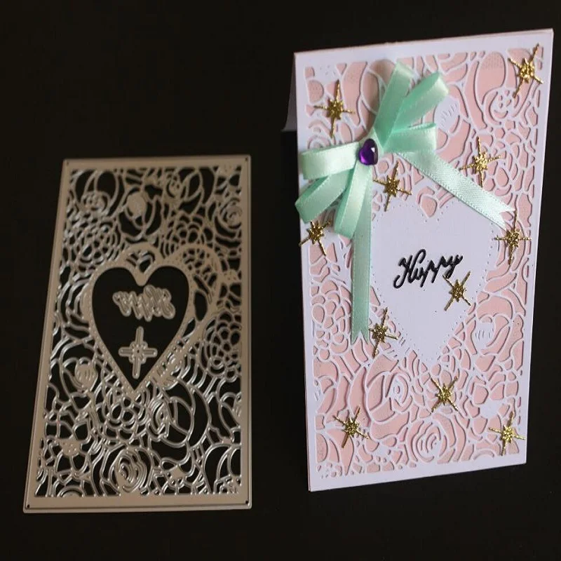 Glita creatif frame heart dies scrapbooking Cutting Dies metal stencils DIY albulm winter card decorative paper stencils
Glita creatif frame heart dies scrapbooking Cutting Dies metal stencils DIY albulm winter card decorative paper stencils