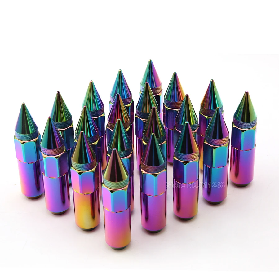 20Pcs M12X1.5/M12X1.25 Spiked Aluminum Extended Tuner Wheels Rims Lug Nuts Racing For Ford Toyota Mitsubishi Nissan Mazda Suzuki
20Pcs M12X1.5/M12X1.25 Spiked Aluminum Extended Tuner Wheels Rims Lug Nuts Racing For Ford Toyota Mitsubishi Nissan Mazda Suzuki