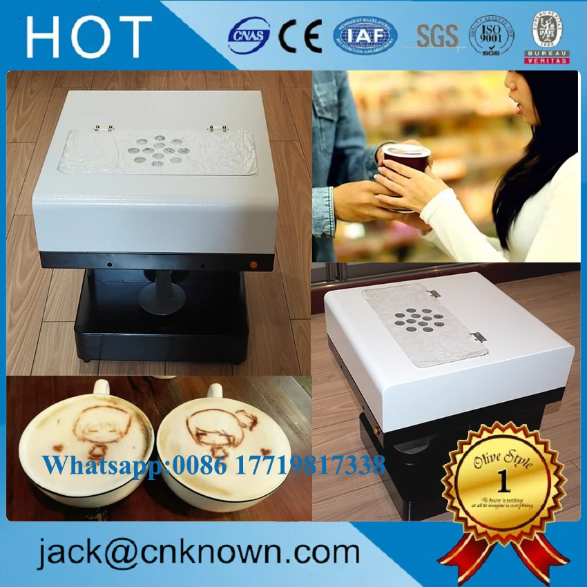Hot sale 20 S / CUP high speed import print head 3 d art coffee printing machine with good service
Hot sale 20 S / CUP high speed import print head 3 d art coffee printing machine with good service