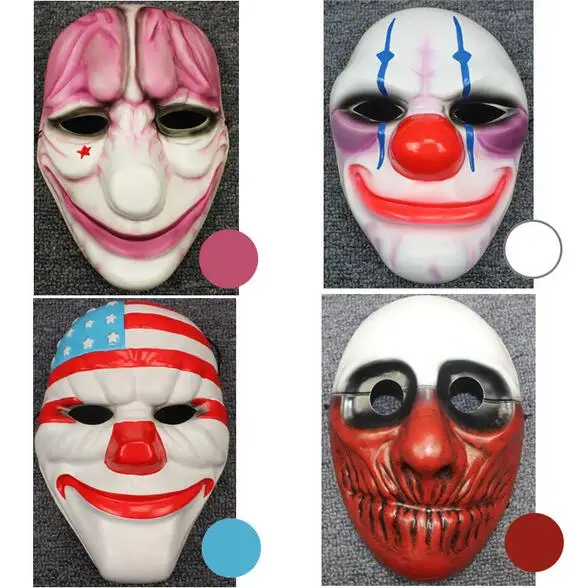 Game PAYDAY2 Dallas/Wolf/Chains/Houston Mask PVC 21X17CM mask cosplay accessories kylo ren mask poc helmet deathstroke mask
Game PAYDAY2 Dallas/Wolf/Chains/Houston Mask PVC 21X17CM mask cosplay accessories kylo ren mask poc helmet deathstroke mask