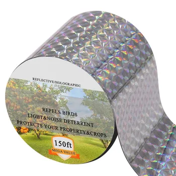 Bird Repellent Scare Tape Reflective Repeller Ribbon Pest Control Deterrent for Garden LBShipping
Bird Repellent Scare Tape Reflective Repeller Ribbon Pest Control Deterrent for Garden LBShipping