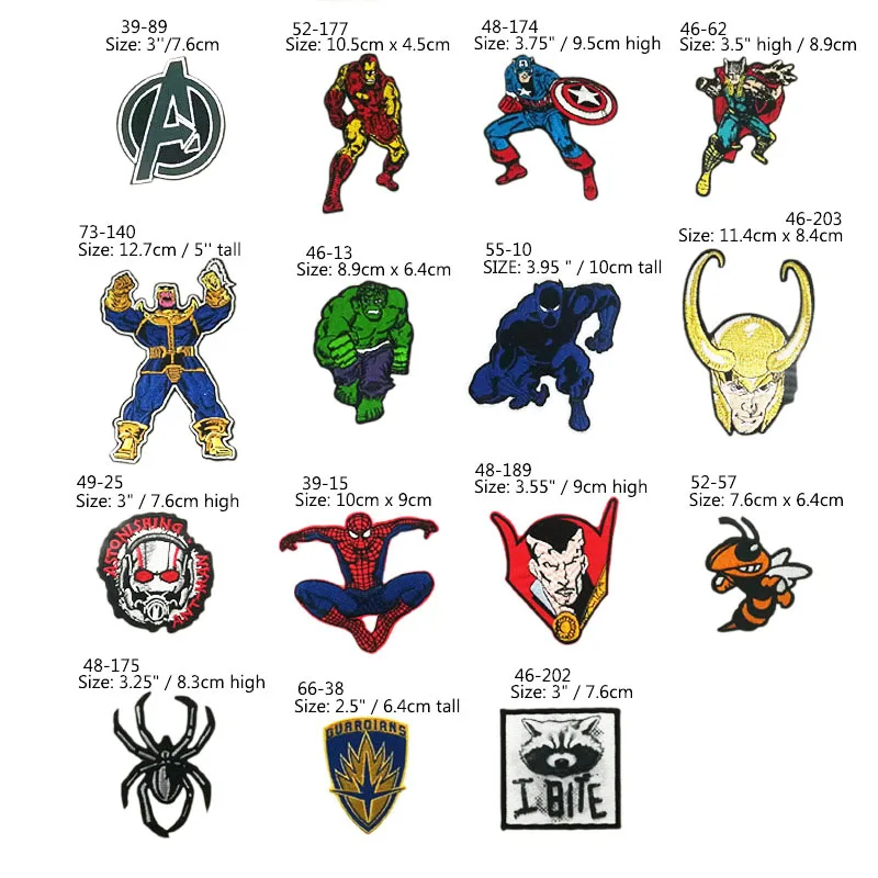 2019 Avengers Iron Man Thor God of Thunder The Incredible Hulk Running Age of Ultron CAPTAIN AMERICA Embroidered Iron On patch
2019 Avengers Iron Man Thor God of Thunder The Incredible Hulk Running Age of Ultron CAPTAIN AMERICA Embroidered Iron On patch