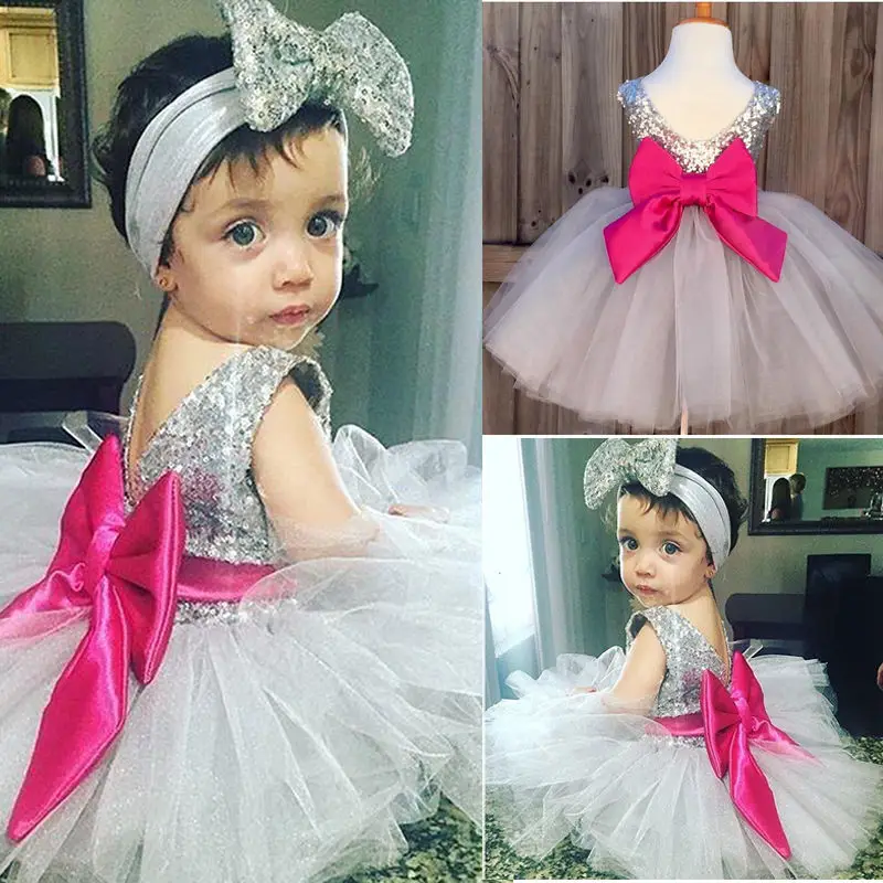 0-4Y Baby Dress Cute Kids Girls Clothes Bow Sequined Princess Dress Little Girl Ball Gown Tutu Party Dress
0-4Y Baby Dress Cute Kids Girls Clothes Bow Sequined Princess Dress Little Girl Ball Gown Tutu Party Dress