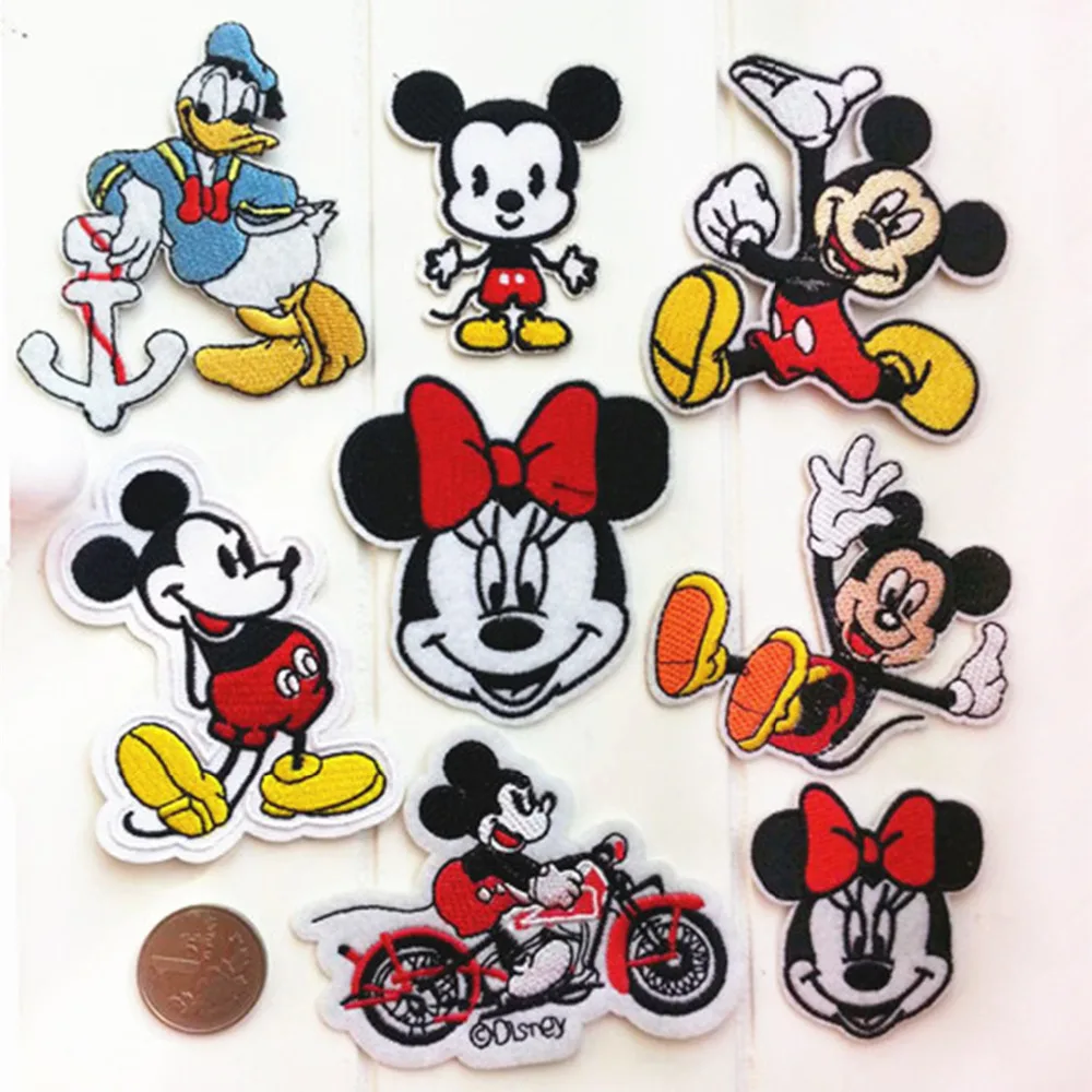 Iron on Clothing Patches Badges Fashion Embroidery Mickey Badges Apparel Garment Bags Cowboy T-shirt DIY
Iron on Clothing Patches Badges Fashion Embroidery Mickey Badges Apparel Garment Bags Cowboy T-shirt DIY