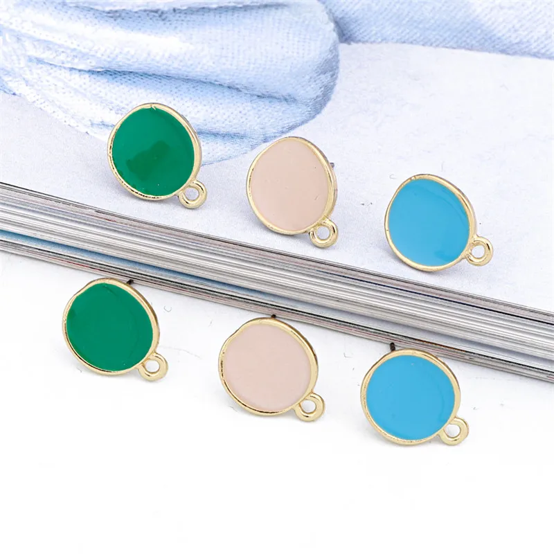 4pcs Korean Enamel Dangle Earrings Charms Jewelry Findings Diy Emerald Green Round Tassel/Drop Earrings Earing Accessory C353
4pcs Korean Enamel Dangle Earrings Charms Jewelry Findings Diy Emerald Green Round Tassel/Drop Earrings Earing Accessory C353