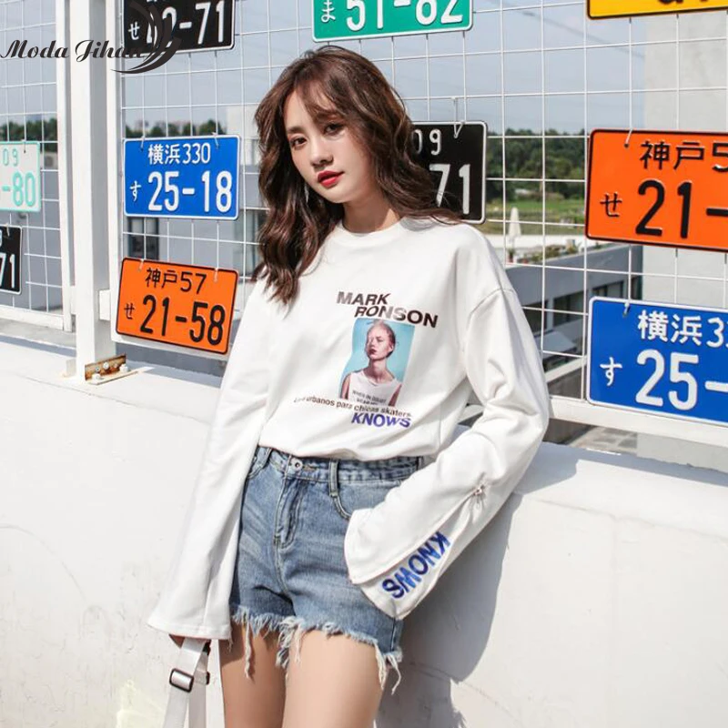 Moda Jihan Women's Pullovers Ulzzang Sweatshirts O-neck Long Sleeve Embroidery Print Oversize Sweatshirt Femme Chic Street Tops
Moda Jihan Women's Pullovers Ulzzang Sweatshirts O-neck Long Sleeve Embroidery Print Oversize Sweatshirt Femme Chic Street Tops