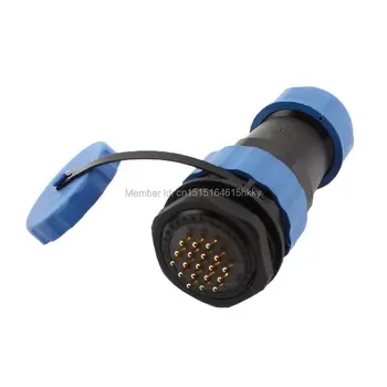Waterproof Aviation Plug Socket SD28 28mm 19 Pin 19P Panel Mount Connector IP68
Waterproof Aviation Plug Socket SD28 28mm 19 Pin 19P Panel Mount Connector IP68