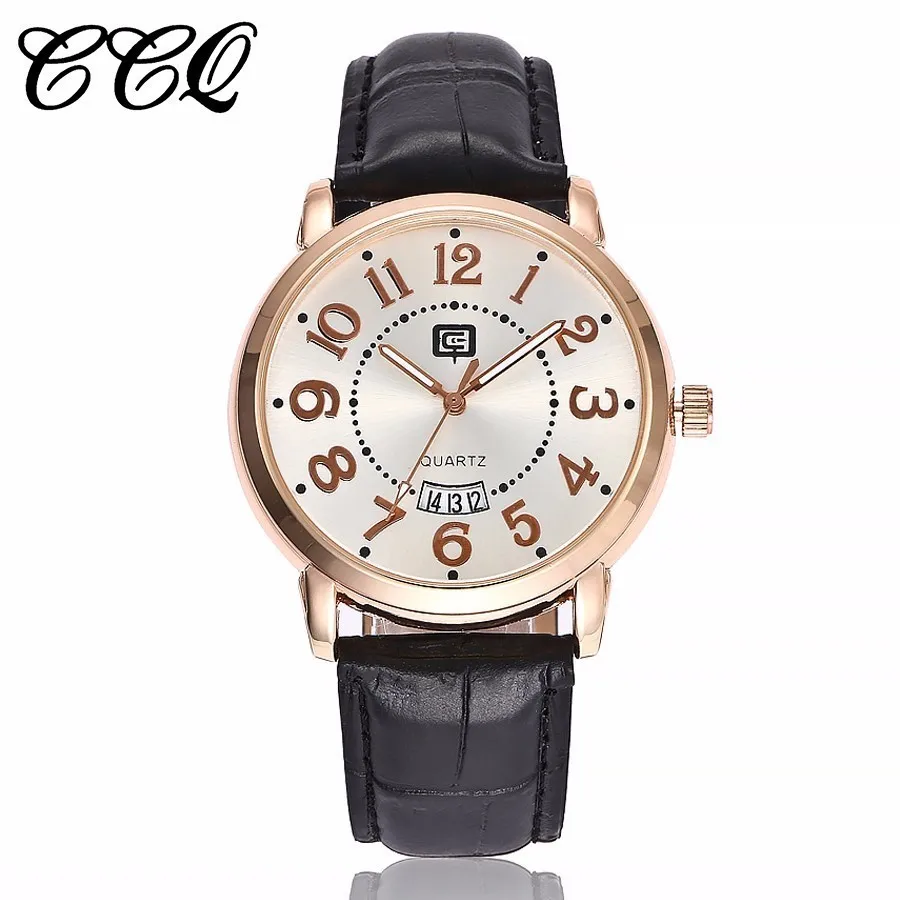Luxury Brand Popular CCQ Men Quartz Simple Style Watches Leather Casual Sport Wrist Watches Male Relogio Masculino Hot Selling
Luxury Brand Popular CCQ Men Quartz Simple Style Watches Leather Casual Sport Wrist Watches Male Relogio Masculino Hot Selling