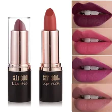 Brand Matte Lipstick Waterproof Nude Pigment Red Velvet Pink Lips Stick Cosmetics Semi Matt Lipstick Long Lasting Beauty
Brand Matte Lipstick Waterproof Nude Pigment Red Velvet Pink Lips Stick Cosmetics Semi Matt Lipstick Long Lasting Beauty