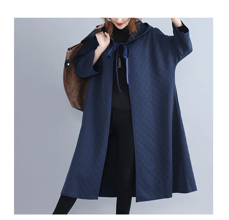 Christmas Plus Size Quilted Cotton Hooded Long Poncho Cardigan Coat Ladies Fashion Long sleeve Cloak Long Coat Cardigan Dress
Christmas Plus Size Quilted Cotton Hooded Long Poncho Cardigan Coat Ladies Fashion Long sleeve Cloak Long Coat Cardigan Dress