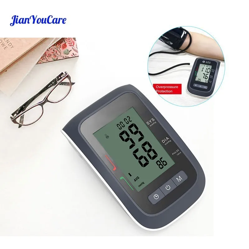 Automatic Digital LCD Upper Arm Blood Pressure cuff Monitor meter Health Care Sphygmomanometer auto Cufffor Tonometer pulsometer
Automatic Digital LCD Upper Arm Blood Pressure cuff Monitor meter Health Care Sphygmomanometer auto Cufffor Tonometer pulsometer