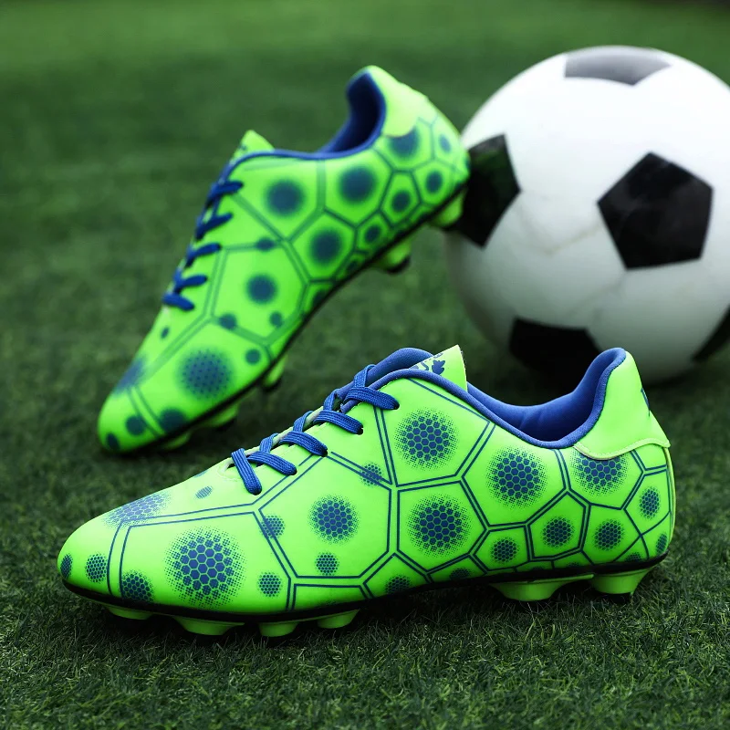 Long Spikes Cleats Turf Men Soccer Shoes Zapatos Footwear Sneakers Male Footwear Shoes Outdoor Men Sport Trainer Shoes Foot 2019
Long Spikes Cleats Turf Men Soccer Shoes Zapatos Footwear Sneakers Male Footwear Shoes Outdoor Men Sport Trainer Shoes Foot 2019