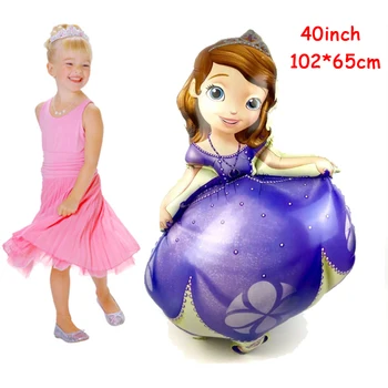 1pc Sofia Princess Brand Helium Foil Balloon Kids Birthday Party Decoration Kids Gifts Foil Balloon Baloes 102*65cm Baby Shower
1pc Sofia Princess Brand Helium Foil Balloon Kids Birthday Party Decoration Kids Gifts Foil Balloon Baloes 102*65cm Baby Shower