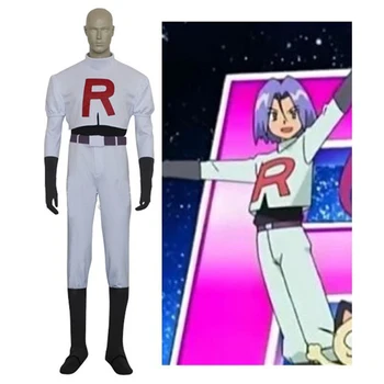Anime Pokemon Team Rocket James Cosplay Full Set Halloween Costume Custom Size Free Shipping
Anime Pokemon Team Rocket James Cosplay Full Set Halloween Costume Custom Size Free Shipping