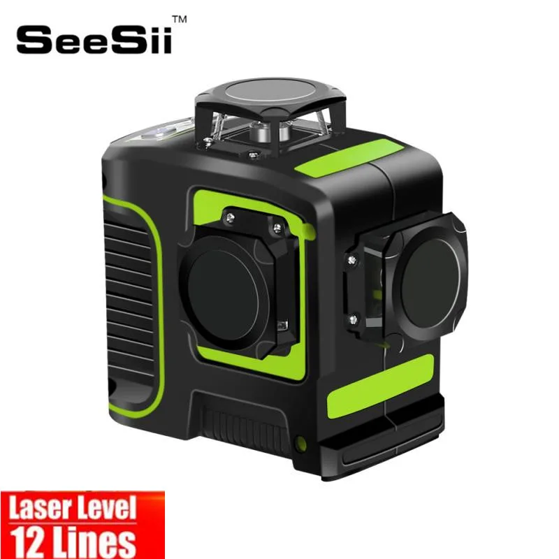 Laser Level 360 Degree 12 Lines 3D Vertical And Horizontal Self-leveling Cross Line Green Laser Beam Level Laser Line
Laser Level 360 Degree 12 Lines 3D Vertical And Horizontal Self-leveling Cross Line Green Laser Beam Level Laser Line