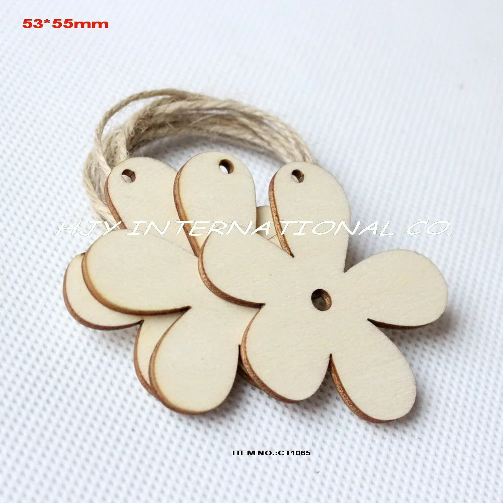 (20pcs/lot) 53mmx 55mm blank wooden flower earrings favor wishing tree tags with free strings flower tags-CT1065
(20pcs/lot) 53mmx 55mm blank wooden flower earrings favor wishing tree tags with free strings flower tags-CT1065