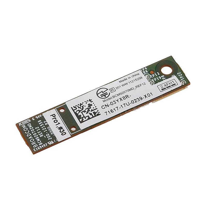 Laptop Wireless 375 Bluetooth 3.0 + EDR Board Module Card for Dell Latitude E6410 E4310 0WJCJD
Laptop Wireless 375 Bluetooth 3.0 + EDR Board Module Card for Dell Latitude E6410 E4310 0WJCJD