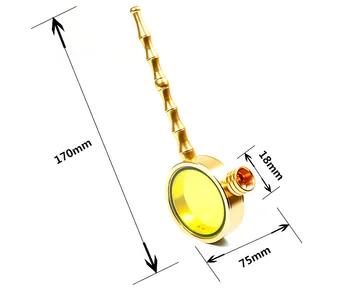 20pcs/lot New arrive magnifying glass type corrugated pipe tobacco cigarette aluminium ally smoking pipes grinder accessary
20pcs/lot New arrive magnifying glass type corrugated pipe tobacco cigarette aluminium ally smoking pipes grinder accessary