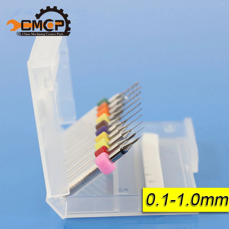 Free Shipping 10 Pcs 0.1mm-1.0mm Import Carbide PCB Drill Bits Print Circuit Board Mini CNC Drilling Bit Set Woodworking Tools
Free Shipping 10 Pcs 0.1mm-1.0mm Import Carbide PCB Drill Bits Print Circuit Board Mini CNC Drilling Bit Set Woodworking Tools
