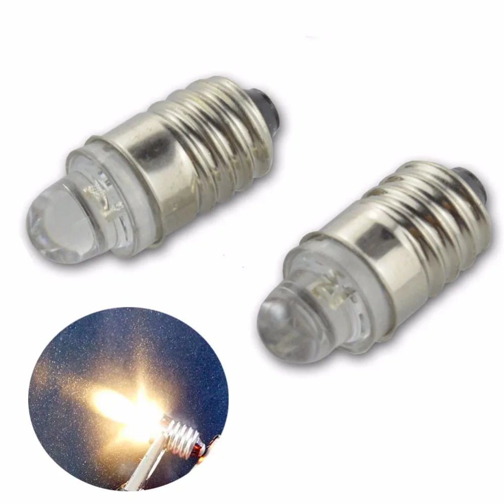 Best Price 2xE10 1LED Flashlight For Interior Bike Torch Spot Lamp Bulb DC3V Warm White 4300K
Best Price 2xE10 1LED Flashlight For Interior Bike Torch Spot Lamp Bulb DC3V Warm White 4300K
