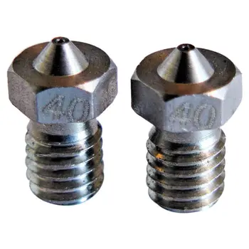 HOT-For E3D V6 Stainless Steel Nozzle 0.4mm ,For Carbon Printing + Exotics , 3D Part 2pcs
HOT-For E3D V6 Stainless Steel Nozzle 0.4mm ,For Carbon Printing + Exotics , 3D Part 2pcs