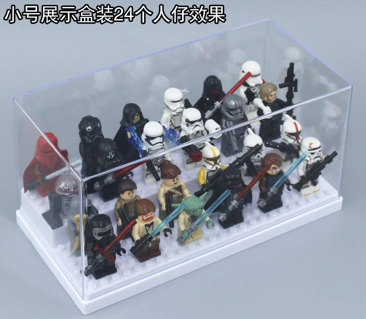 NEW Acrylic Plesiglas Display box star wars super heroe storage box blocks mini toy fig Compatible legaoINGLY
NEW Acrylic Plesiglas Display box star wars super heroe storage box blocks mini toy fig Compatible legaoINGLY