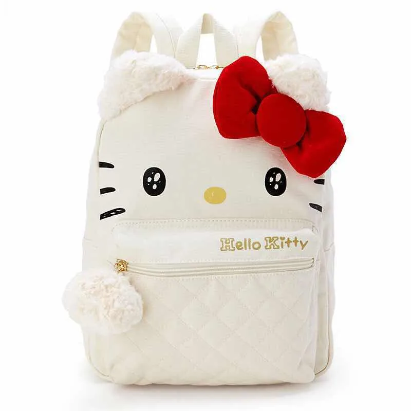 Cute Hello Kitty Canvas Backpack White Kids Plush Bag Girls Elementary School Backpacks Children School Bags Rucksacks Schoolbag
Cute Hello Kitty Canvas Backpack White Kids Plush Bag Girls Elementary School Backpacks Children School Bags Rucksacks Schoolbag