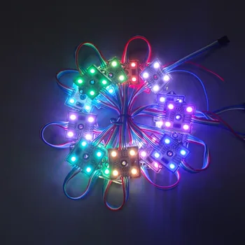 4 lights 5050 full color module outdoor waterproof 4 lights 5050 full color module WS2801 12V Dijiao
4 lights 5050 full color module outdoor waterproof 4 lights 5050 full color module WS2801 12V Dijiao