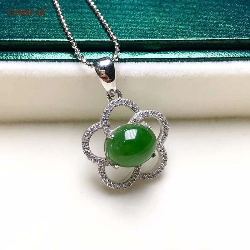 925 Silver Inlaid Jade Russian Jasper Lucky Jade Pendant Certified Natural Hetian Jasper High Quality Elegant Birthday Gifts
925 Silver Inlaid Jade Russian Jasper Lucky Jade Pendant Certified Natural Hetian Jasper High Quality Elegant Birthday Gifts