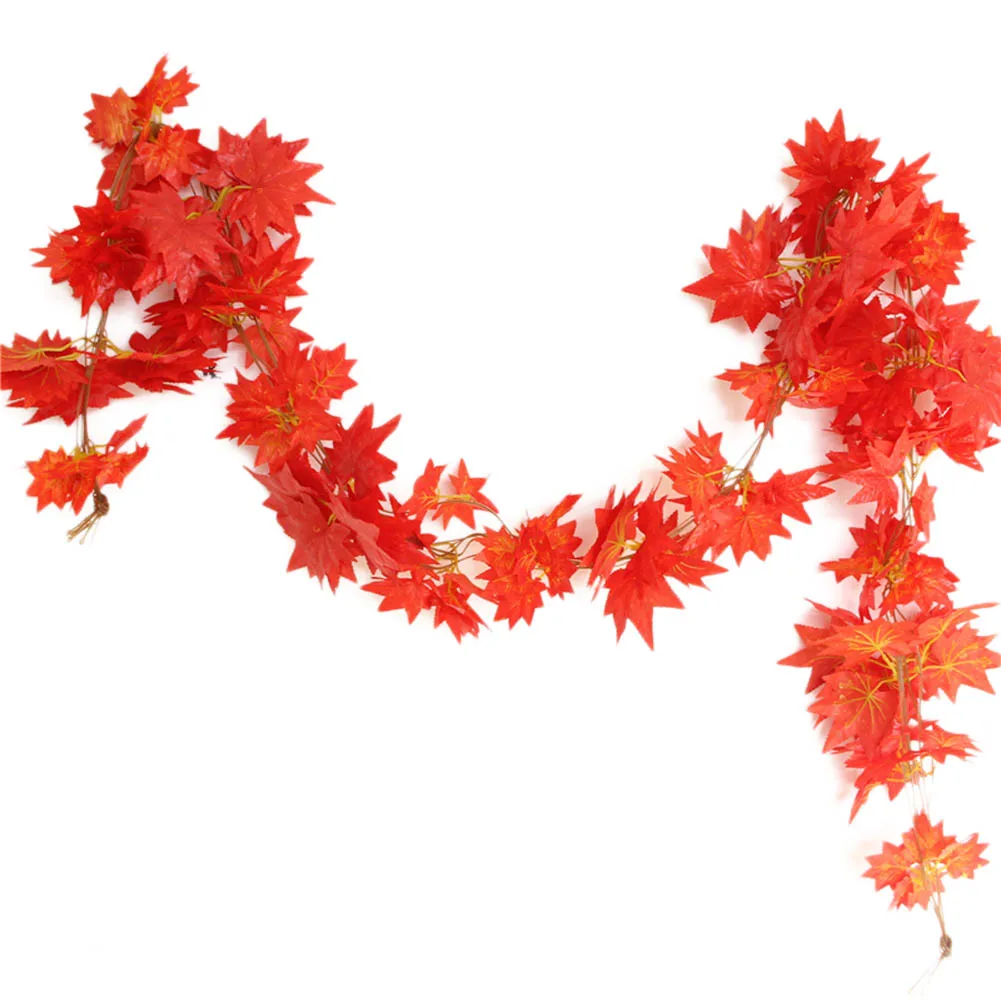 Windowill Autumn Leaves Garland Maple Leaf Vine Fake Foliage Decoration 2.4m 1ft Home Garden New Arrivals
Windowill Autumn Leaves Garland Maple Leaf Vine Fake Foliage Decoration 2.4m 1ft Home Garden New Arrivals
