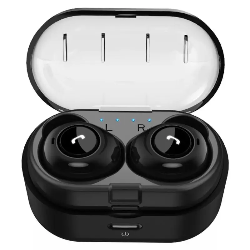 TWS Bluetooth 5.0 Earphone Wireless Earbuds Stereo Headset Earphone w/Mic In-ear Earphones for Sport Vehicle Business Listening
TWS Bluetooth 5.0 Earphone Wireless Earbuds Stereo Headset Earphone w/Mic In-ear Earphones for Sport Vehicle Business Listening
