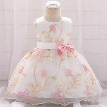 2020 Embroidery First 1st Birthday Dress For Baby Girl Clothes Summer Baptism Dress Mesh Princess Dresses Girl Party 0-24 Month
2020 Embroidery First 1st Birthday Dress For Baby Girl Clothes Summer Baptism Dress Mesh Princess Dresses Girl Party 0-24 Month