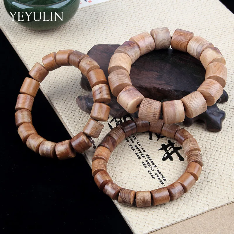 Trendy Cylindrical Wood 18 12 10mm Buddha Beads Bracelet For Women Men Wooden Bangles Jewelry
Trendy Cylindrical Wood 18 12 10mm Buddha Beads Bracelet For Women Men Wooden Bangles Jewelry
