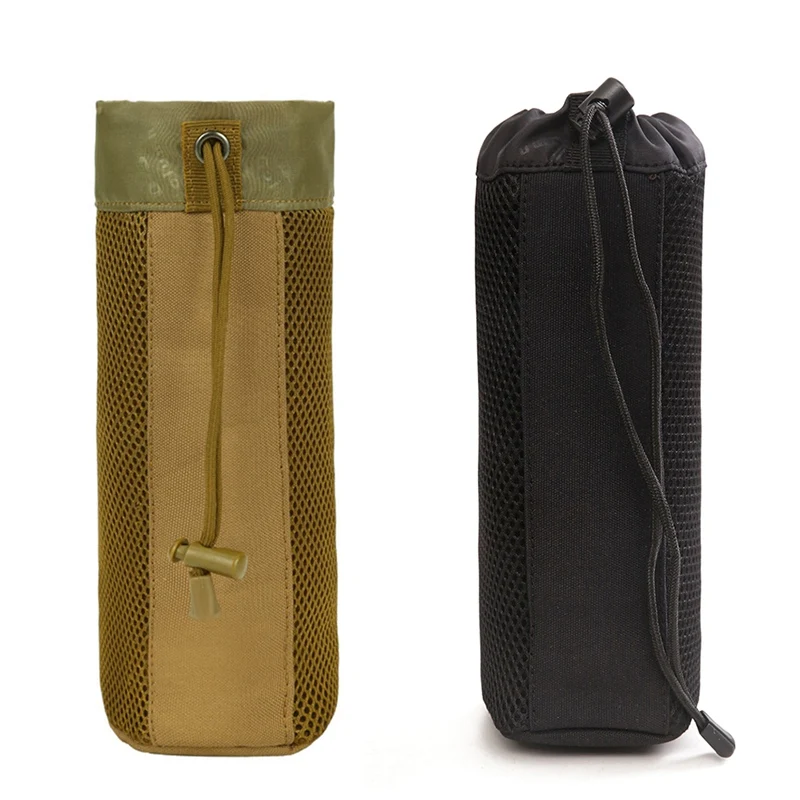 Outdoor (Tactical) Water Bottle Bag Large Adjustable Drawstring Opening Kettle Holder Waist Pouch Carrier
Outdoor (Tactical) Water Bottle Bag Large Adjustable Drawstring Opening Kettle Holder Waist Pouch Carrier