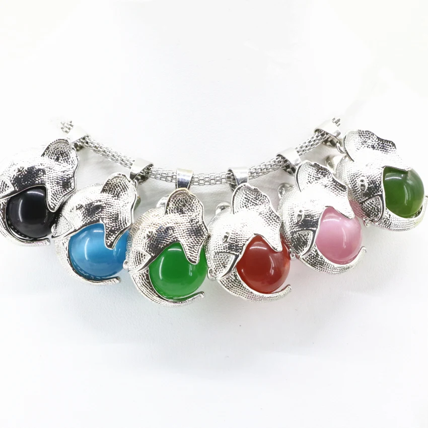 18x28mm 7 Colors Animal Elephant Shape Stone Pendant Fit Diy Necklace Jewelry Making Findings Opal Crystal Cat Eyes Inlay B3301
18x28mm 7 Colors Animal Elephant Shape Stone Pendant Fit Diy Necklace Jewelry Making Findings Opal Crystal Cat Eyes Inlay B3301