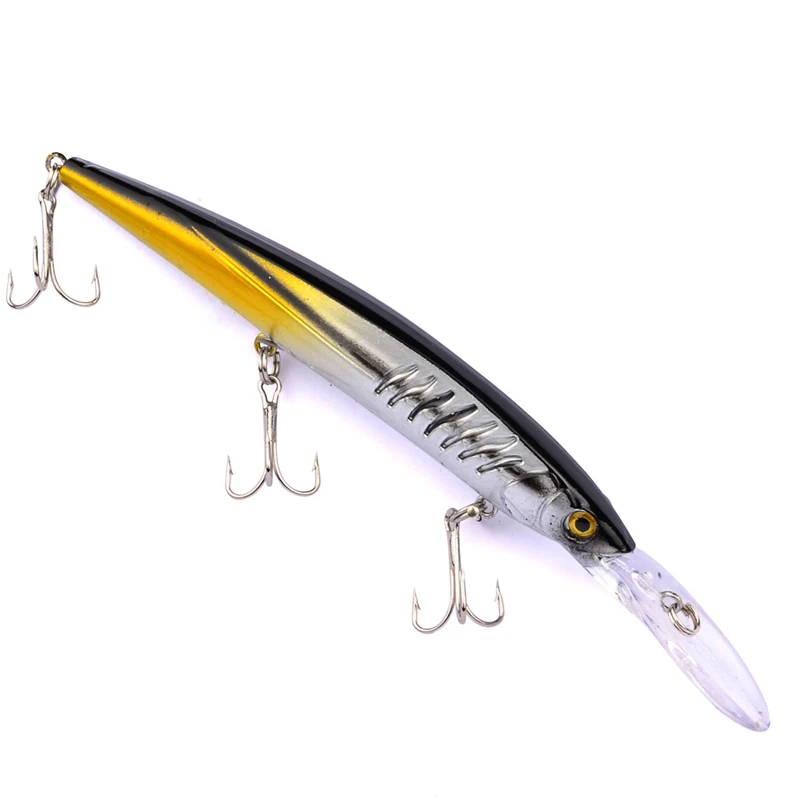 1 pc Fishing Bait 5.8 "-15.2cm -12.55g Fishaing Bait 6 # High Carbon Steel Fishing Hook Face DW-1302 New High Quality
1 pc Fishing Bait 5.8 "-15.2cm -12.55g Fishaing Bait 6 # High Carbon Steel Fishing Hook Face DW-1302 New High Quality