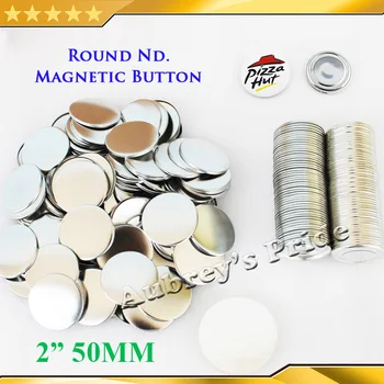 2" 50mm 100 Sets Strong Nd. Magnetic Button Supply Materials for NEW Professional Badge Button Maker
2" 50mm 100 Sets Strong Nd. Magnetic Button Supply Materials for NEW Professional Badge Button Maker