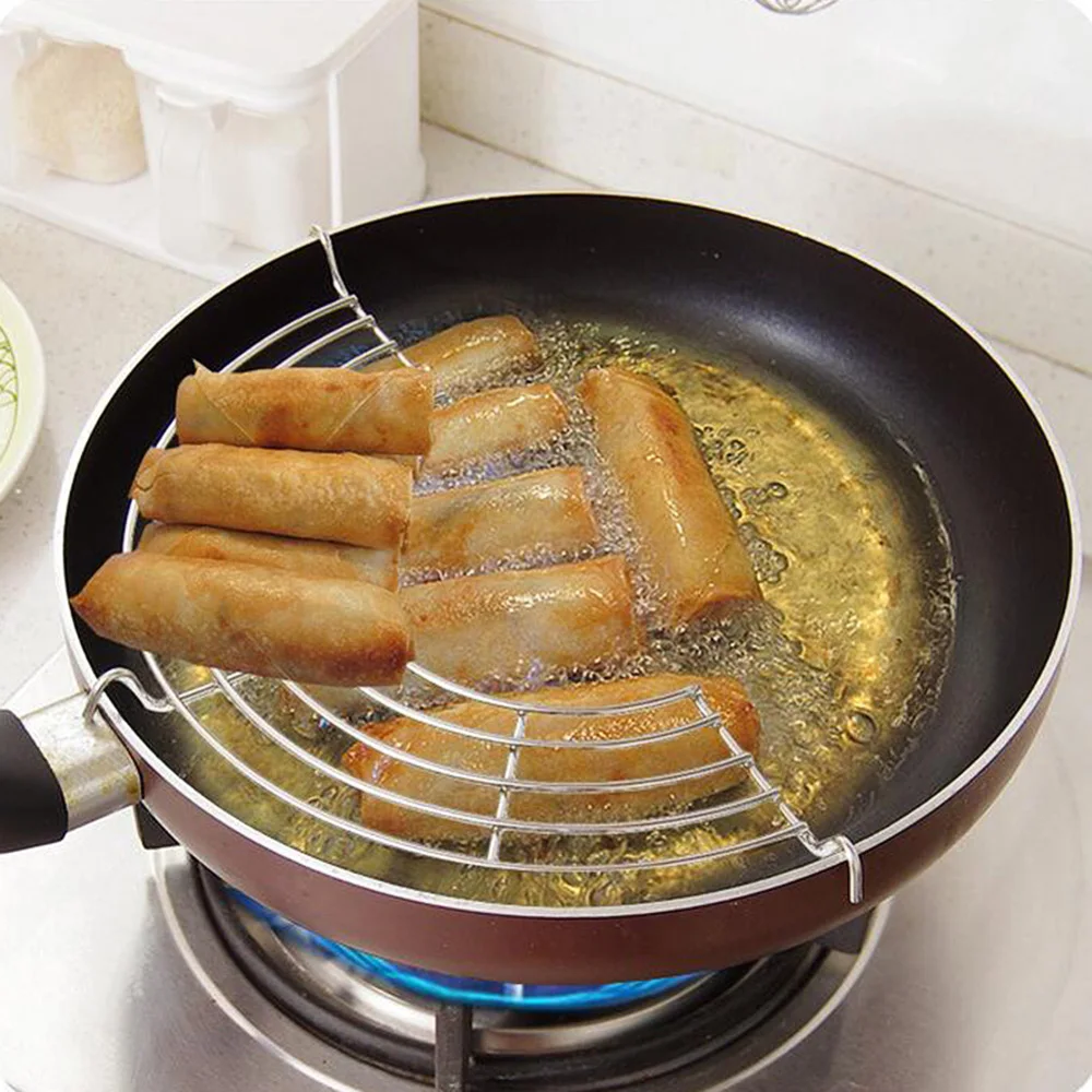 1 Pc Semicircular Stainless Steel Steam Rack Pot Holder Shelving Insulation Steam Tray Lek Oil Rack Cooking Tool 24/26/30cm
1 Pc Semicircular Stainless Steel Steam Rack Pot Holder Shelving Insulation Steam Tray Lek Oil Rack Cooking Tool 24/26/30cm
