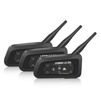 LEXIN 3PCS 1200M Motorcycle Bluetooth Helmet Intercom for 6 Riders BT Wireless Waterproof Interphone Headsets Walkie Talkie GPS
LEXIN 3PCS 1200M Motorcycle Bluetooth Helmet Intercom for 6 Riders BT Wireless Waterproof Interphone Headsets Walkie Talkie GPS