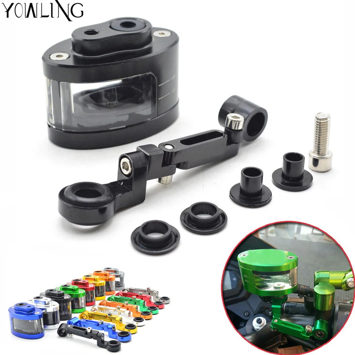 Motorcycle Motorbike Brake Fluid Reservoir Clutch Tank Oil Fluid Cup For Kawasaki Ninja 250 300 Z250 Z800 Z1000 MT09 MT07
Motorcycle Motorbike Brake Fluid Reservoir Clutch Tank Oil Fluid Cup For Kawasaki Ninja 250 300 Z250 Z800 Z1000 MT09 MT07