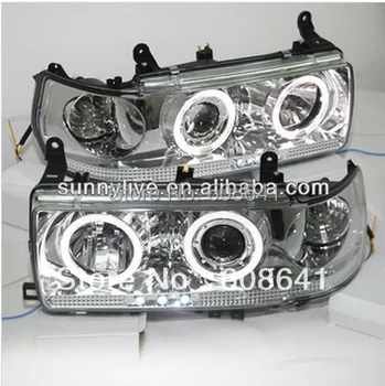 For TOYOTA Prado 4500 LC80 FJ80 LED Angel Eyes Headlight 1990-1997 Silver Color
For TOYOTA Prado 4500 LC80 FJ80 LED Angel Eyes Headlight 1990-1997 Silver Color