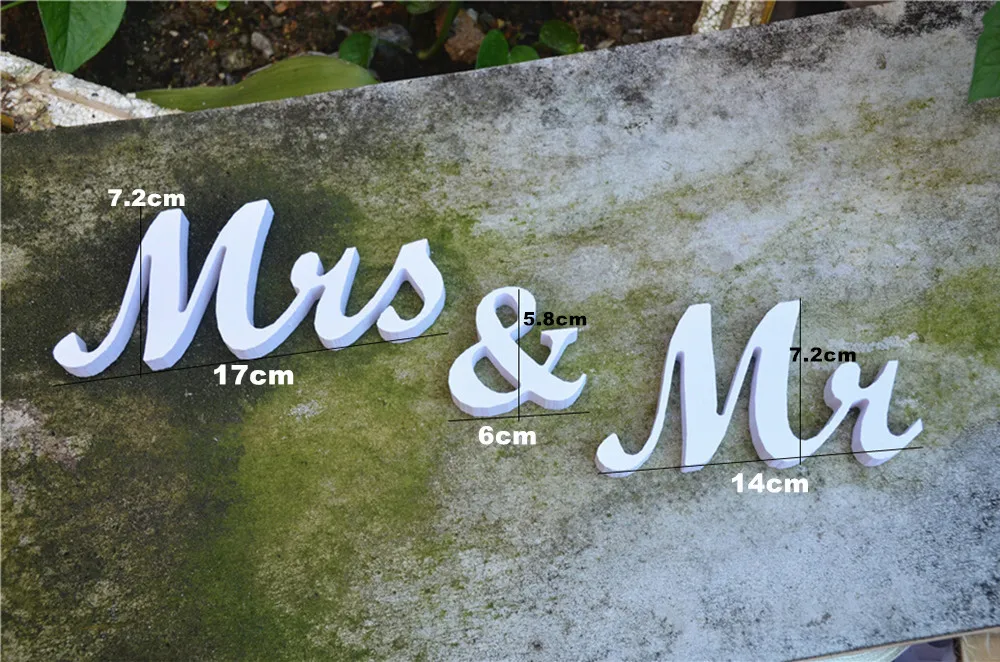 The most popular Mr & Mrs White Letters Sign PVC Hanging Standing Top Wedding Party Decoration
The most popular Mr & Mrs White Letters Sign PVC Hanging Standing Top Wedding Party Decoration