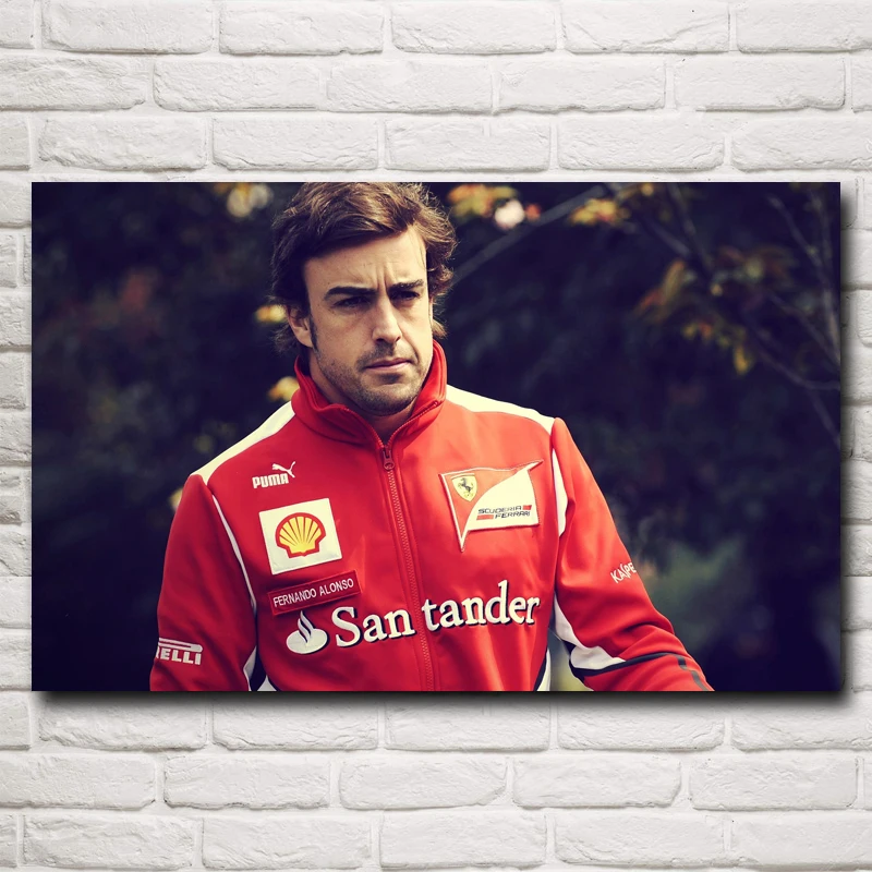 Fernando Alonso Of Spain F1 World Championship Home Decor Pictures Silk Fabric Poster 12x19 15x24 19x30 22x35 Inch Free Shipping
Fernando Alonso Of Spain F1 World Championship Home Decor Pictures Silk Fabric Poster 12x19 15x24 19x30 22x35 Inch Free Shipping